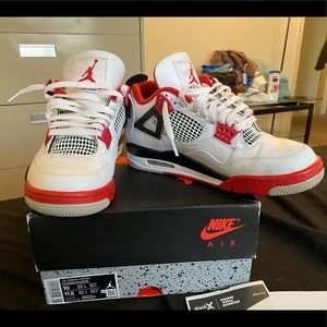 Jordan Retro Fire Red 4s